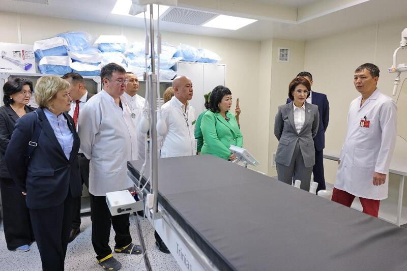 А. АЛЬНАЗАРОВА ПРОВЕЛА ВСТРЕЧУ С НАСЕЛЕНИЕМ И ПОСЕТИЛА РЯД МЕДОРГАНИЗАЦИЙ ОБЛАСТИ УЛЫТАУ