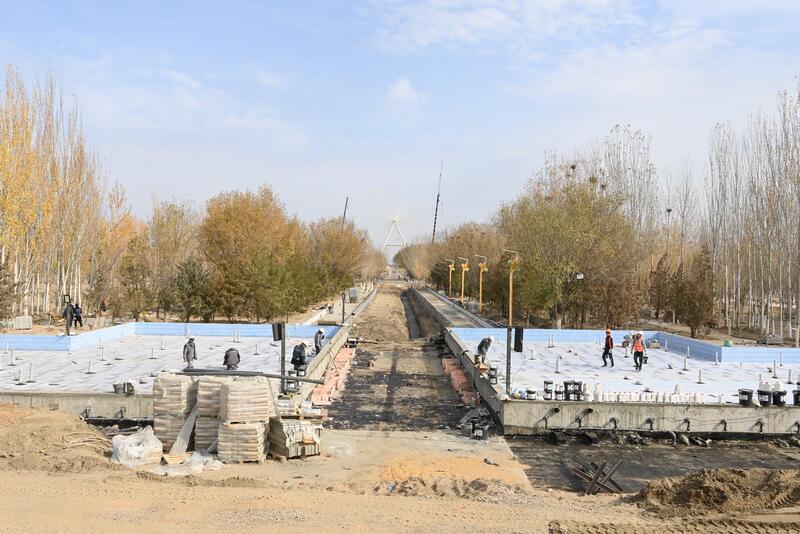 Парк Президента в Кызылорде обретет новый облик