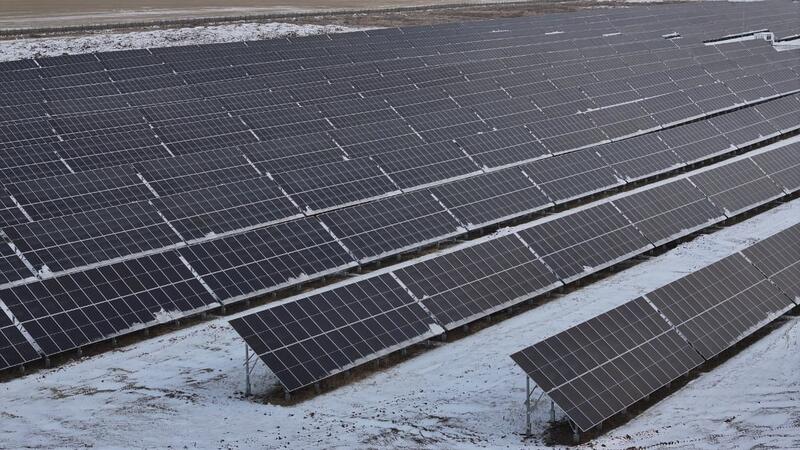 В Костанайской области запущена первая солнечная электростанция