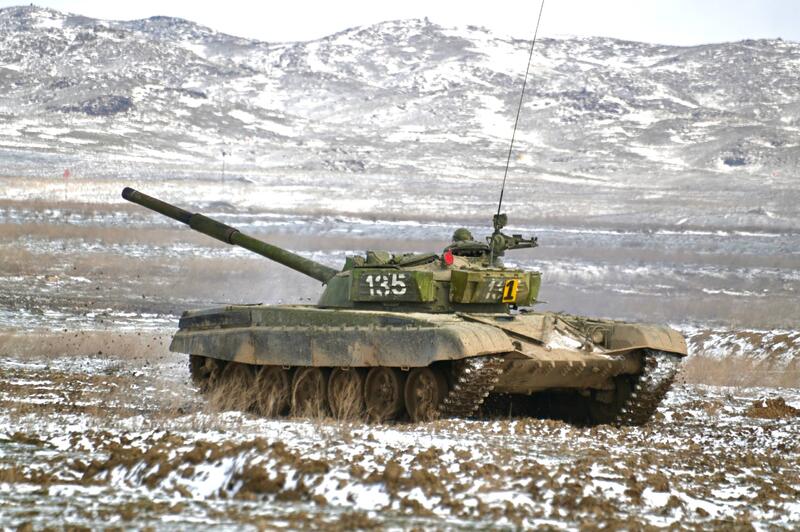 В Гвардейском гарнизоне прошли штатные стрельбы танковых подразделений