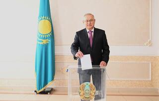 «Я проголосовал за процветание нашей страны»: аким области Жетісу принял участие в референдуме