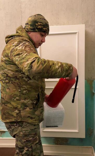 Осторожность в местах общественного питания: в Есильском районе ведется профилактическая работа по пожарной безопасности