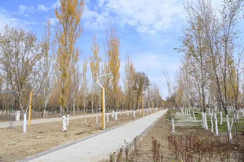 Парк Президента в Кызылорде обретет новый облик