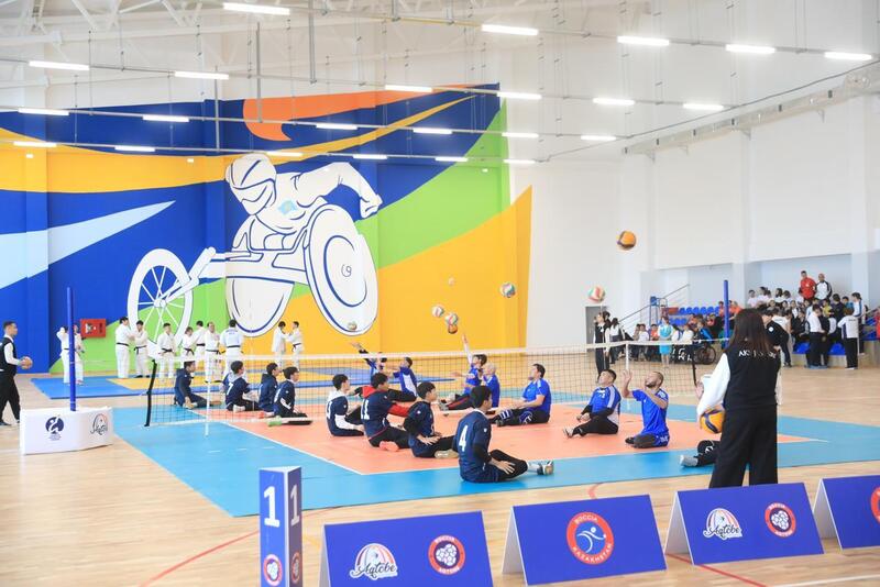 В Актобе открылся современный инклюзивный спортивный комплекс