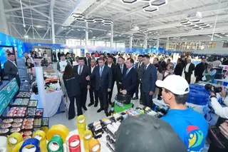 СДЕЛАНО В ТУРКЕСТАНЕ: БОЛЕЕ 50 ТОВАРОПРОИЗВОДИТЕЛЕЙ ТУРКЕСТАНСКОЙ ОБЛАСТИ ПРЕДСТАВИЛИ СВОЮ ПРОДУКЦИЮ