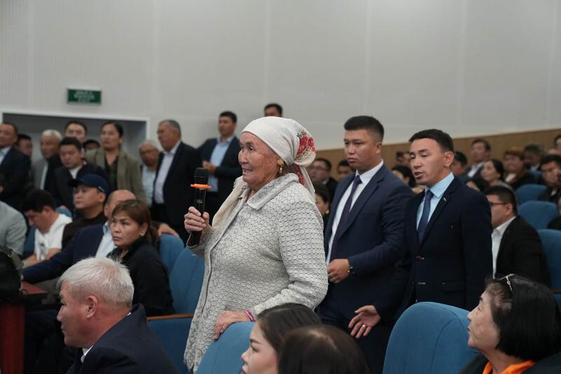 НУРАЛХАН КУШЕРОВ ВСТРЕТИЛСЯ С ЖИТЕЛЯМИ КАЗЫГУРТСКОГО РАЙОНА И ВЫСЛУШАЛ ИХ ПРЕДЛОЖЕНИЯ