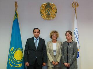 Омбудсмен провел встречу с представителями Международного Комитета Красного Креста