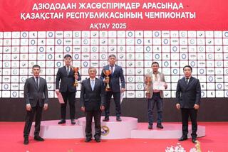 Юные дзюдоисты области Абай заняли первое место в общекомандном зачете на чемпионате Казахстана