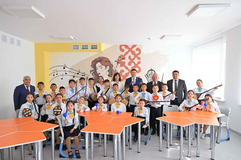 В Аягозском районе области Абай открылась школа на 600 мест