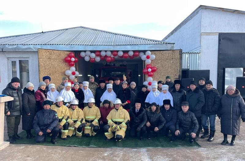 Четыре добровольных пункта пожаротушения начали работу в сельской местности