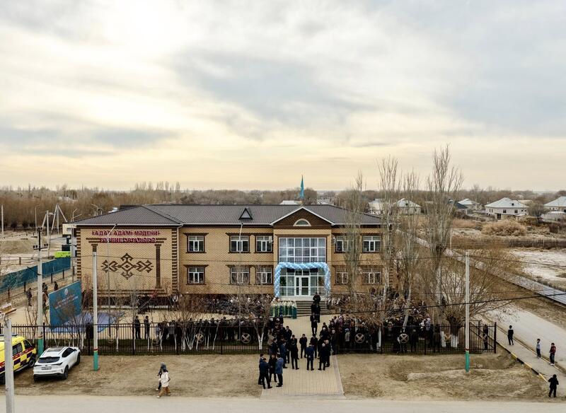 В селе Бестам Шиелийского района открылся клуб на 150 мест