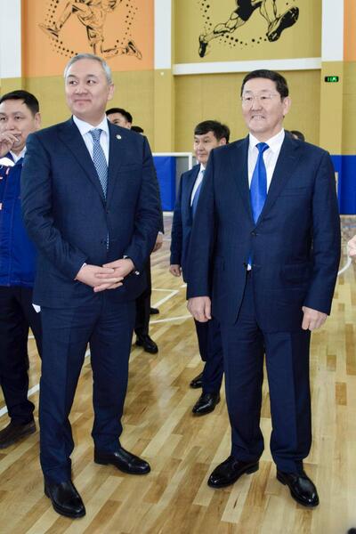 В г.Кокшетау Генеральный Прокурор открыл здание спортивного комплекса «Көкше Арена»