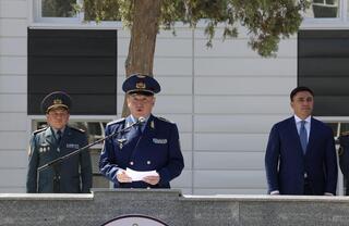 Министр обороны открыл военный колледж в Шымкенте