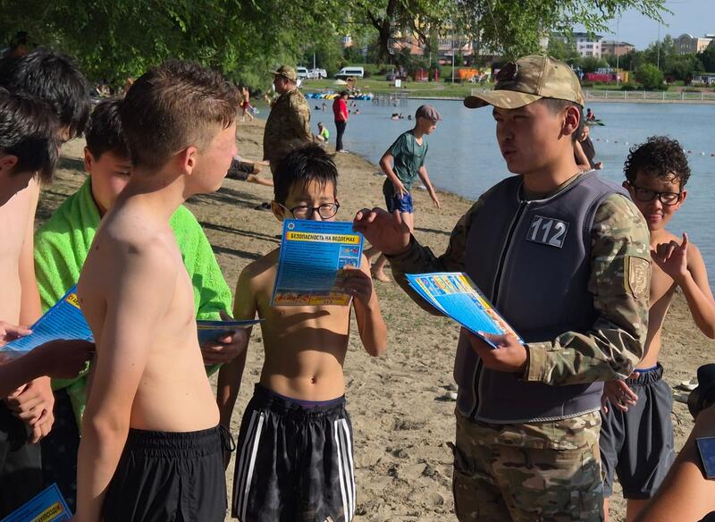 Спасатели Жетісу призывают соблюдать правила безопасности на воде