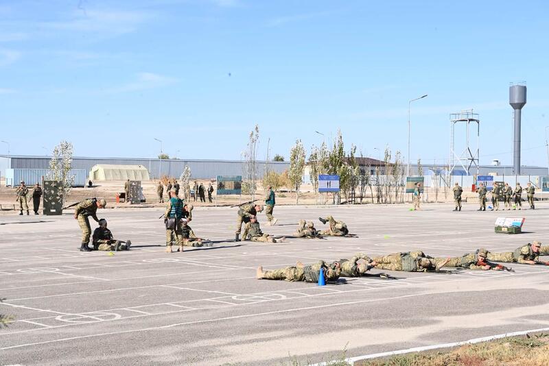Глава региона ознакомился с работой воинских частей Кызылординского гарнизона