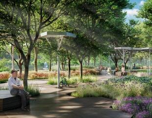 В Алатауском районе появится новый парк площадью 25 га