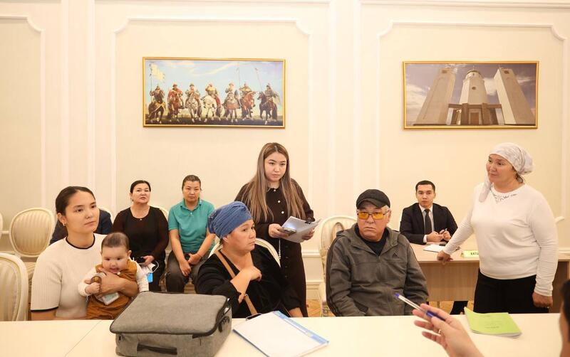 Нурдаулет Килыбай провёл личный приём жителей Актау