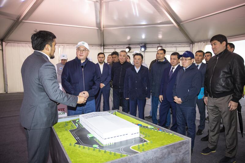 В Алматинской области дан старт строительству экологического индустриального объекта