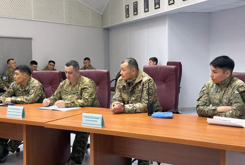 Глава миссии ООН отметила высокий уровень подготовки казахстанских миротворцев