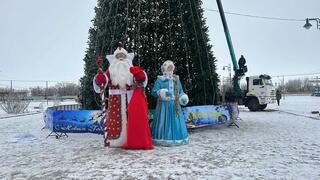 Время чудес: В Балхаше прошёл конкурс новогоднего оформления города