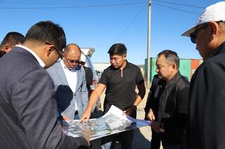 Аким города оценил темпы строительства в жилом массиве «Жастар-3»