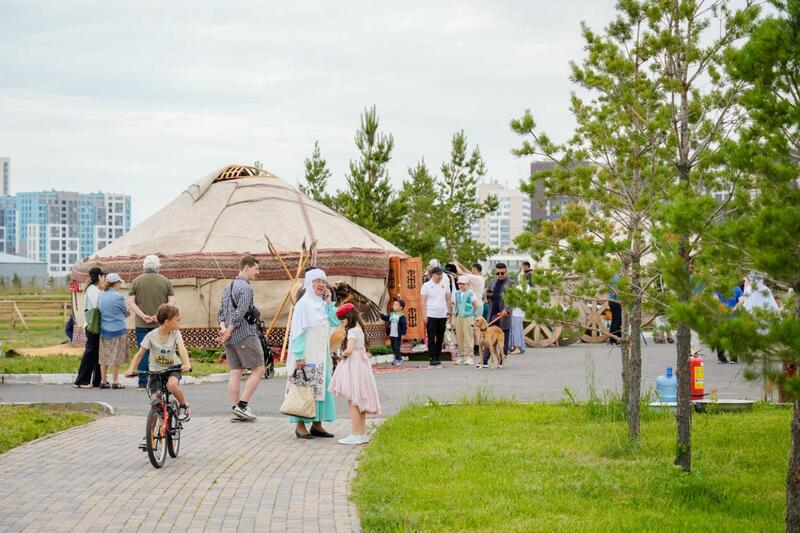 Этноаул «JETI QAZYNA» открыли в Астане