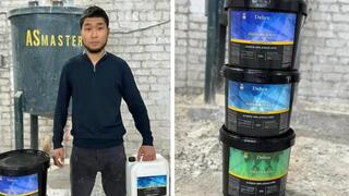 В Кызылорде запустили производство водоэмульсионной краски