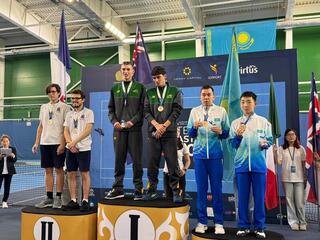 В Астане завершился чемпионат мира Virtus по теннису