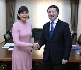 Перспективы сотрудничества с Латвией обсуждены в МИД Казахстана