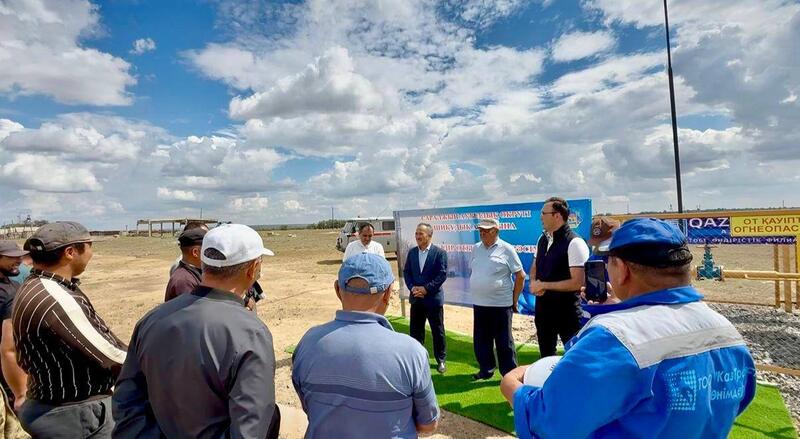 В Шикудык провели газ