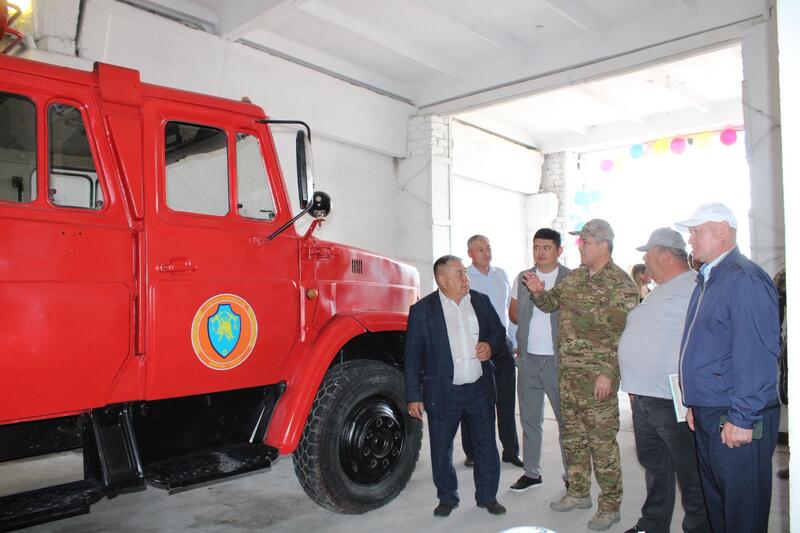 В селе Зенковка Бородулихинского района открыт пожарный пост