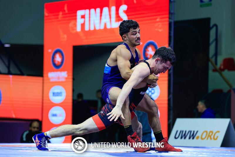 Столичный борец Марлан Мукашев стал бронзовым призером международного турнира