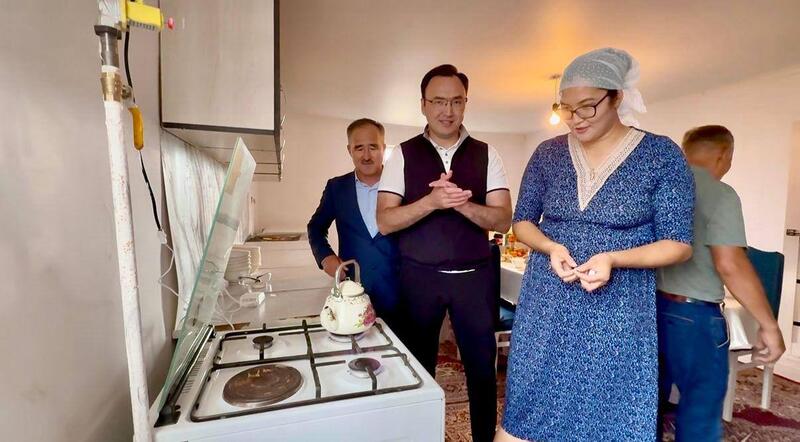 В Шикудык провели газ