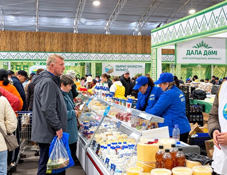 В Астане проходит сельскохозяйственная ярмарка «Дала дәмі»