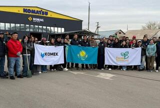 Бизнес за чистый город: коллектив компании провел экоакцию в столице