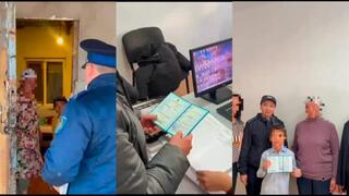 Полицейские помогли ребенку получить свидетельство о рождении в Атырауской области