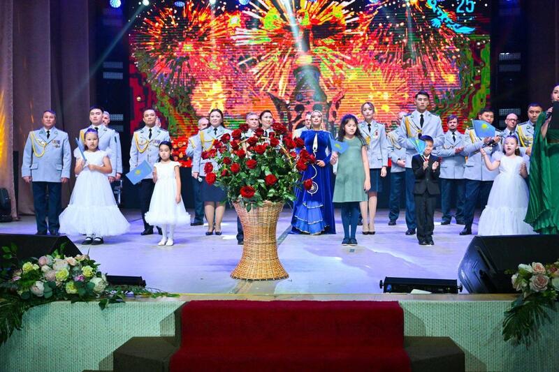 Аким области принял участие в торжественном мероприятии, организованном Департаментом полиции СКО в честь Дня Республики