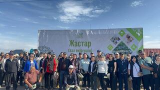 Во всех регионах Казахстана проведена экологическая акция в рамках «Таза Қазақстан» и ко Дню эколога