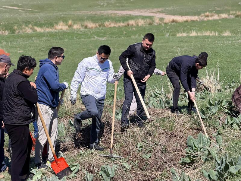 В Жамбылской области продолжается акция «Мөлдір бұлақ»