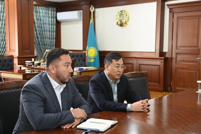 Глава региона встретился с руководством стекольного завода «Orda Glass Ltd»