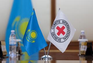 Министр обороны Казахстана обсудил с президентом МККК сотрудничество в сфере международного гуманитарного права