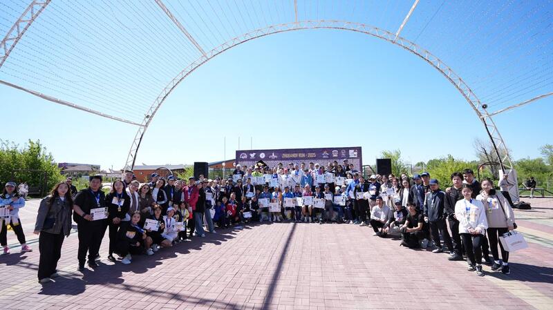 В Актобе прошёл массовый забег «Жубанов RUN», посвящённый 100-летию Алии Молдагуловой