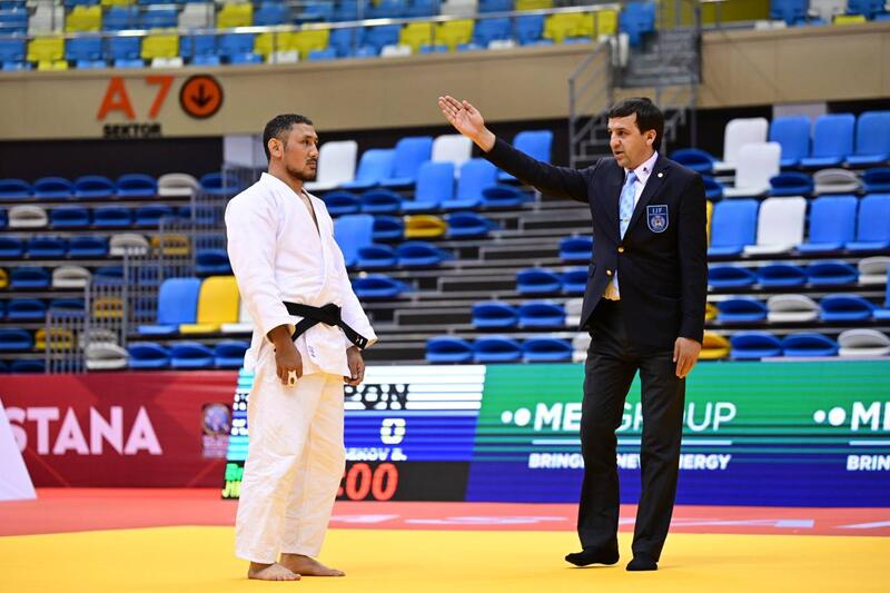 Столичный парадзюдоист Ергали Шамей стал бронзовым призером чемпионата мира