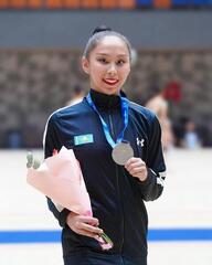 Спортсменка из Астаны стала серебряным призером чемпионата Азии по художественной гимнастике