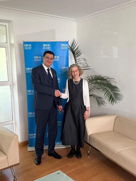 Встреча с Заместителем Генерального секретаря ООН и Исполнительным директором UNEP