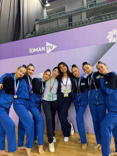 Столичные гимнастки завоевали бронзу на чемпионате мира