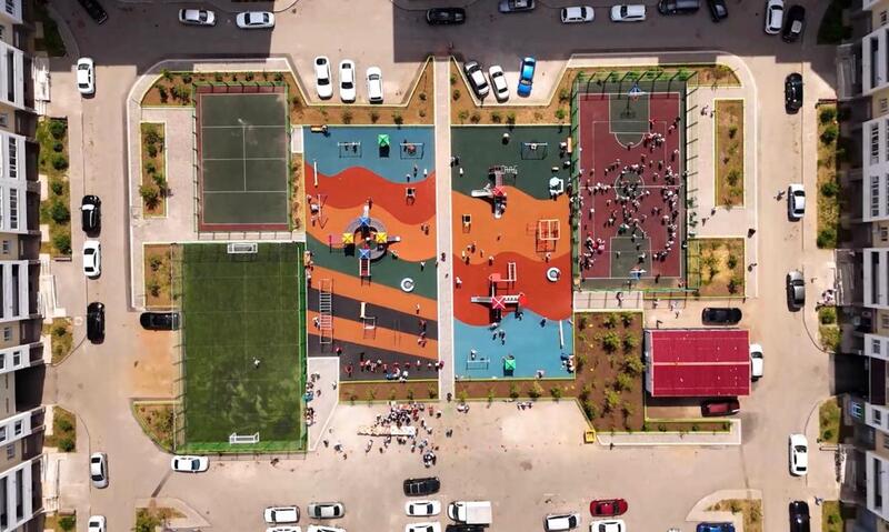 Более 40 дворов открыли в Астане в день защиты детей