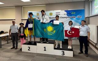 Карагандинцы стали призёрами международных соревнований по тогызкумалаку в Чехии  