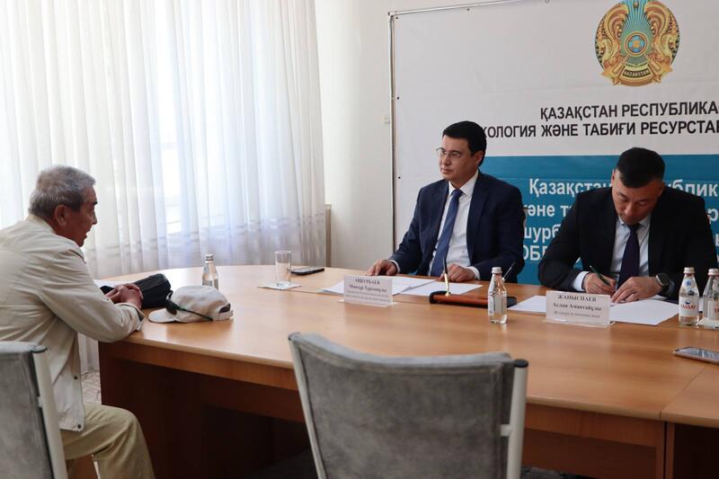 Вице-министр экологии и природных ресурсов РК посетил Костанайскую область с рабочим визитом
