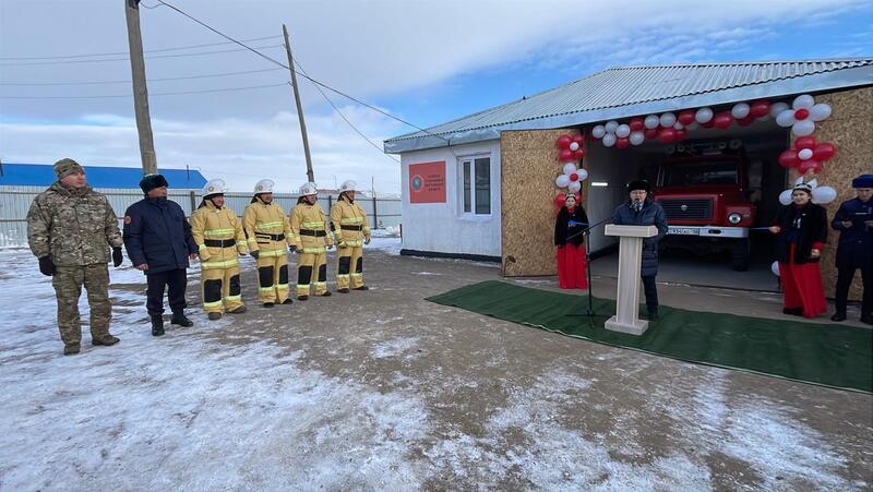 Четыре добровольных пункта пожаротушения начали работу в сельской местности